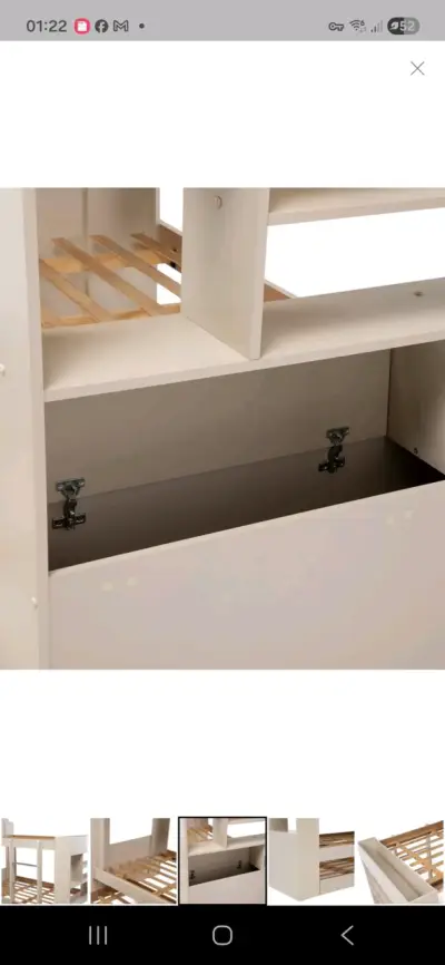 Camarote 1.5 con cajonera y estantería - miniatura 4