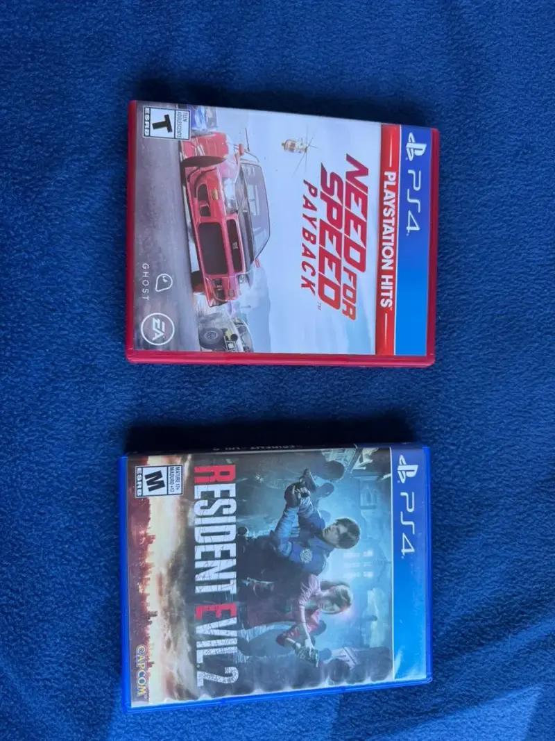 Juegos PS: Need for Speed Payback y Resident Evil 2 - 1