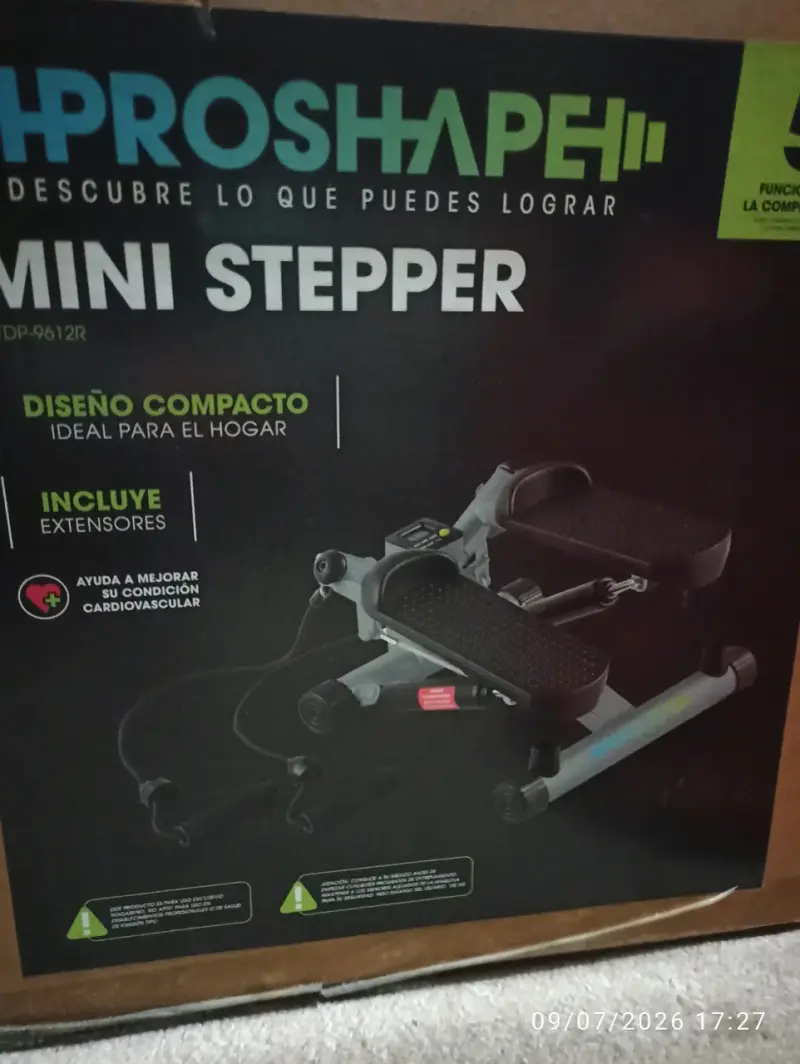 Mini stepper con pantalla digital para ejercicio - 3