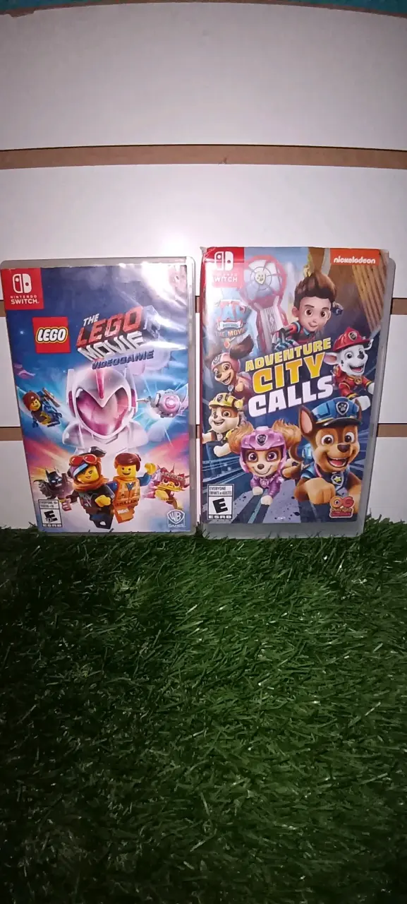 Juegos Nintendo Switch LEGO y Paw Patrol