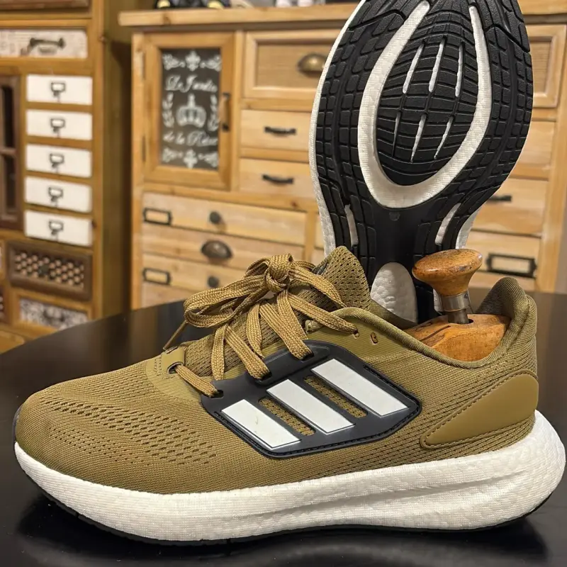 Zapatillas deportivas hombre color café