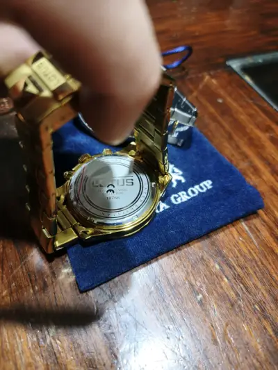 Relojes Lotus cronógrafo de acero y dorado - miniatura 3
