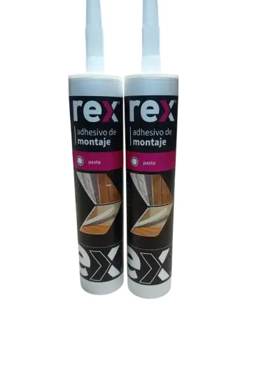 Pack 2 Adhesivos de Montaje Rex 300ml - miniatura 1