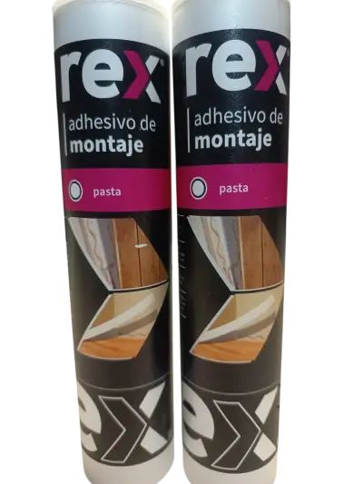 Pack 2 Adhesivos de Montaje Rex 300ml - miniatura 2