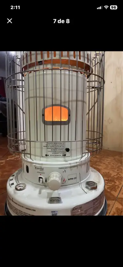 Estufa a parafina Kendal KPM-23 en buen estado - miniatura 2