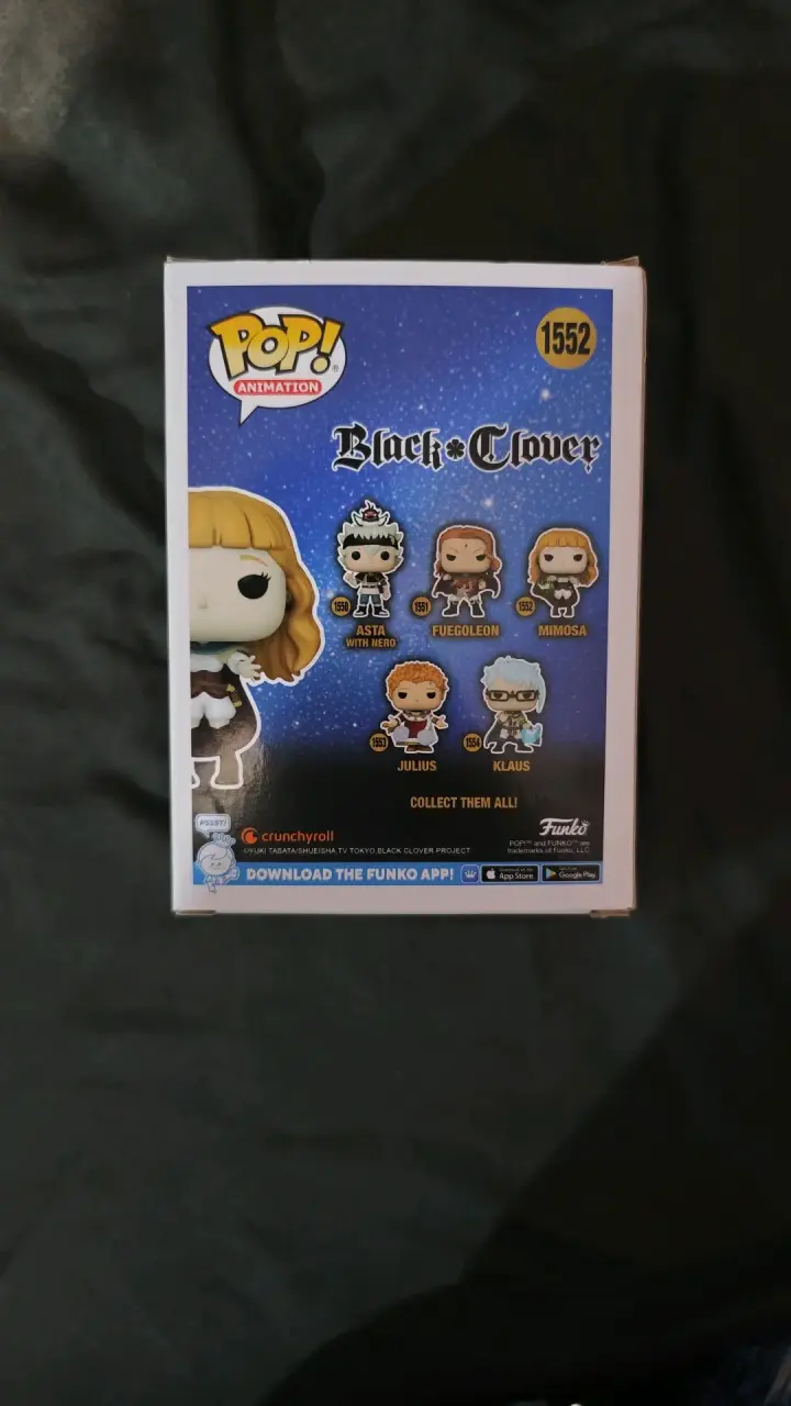 Funko Pop Yuno Spirit of Zephyr Black Clover - 4