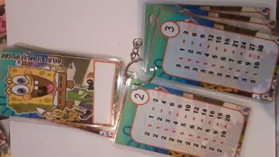 Llavero educativo con tablas de multiplicar - miniatura 4