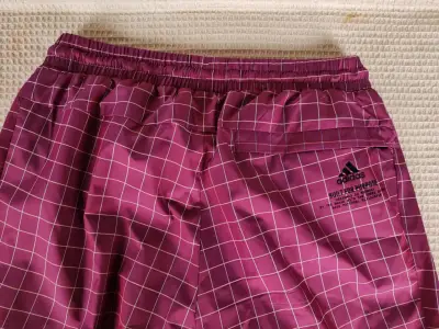 Pantalones deportivos Adidas morados y negros - miniatura 5