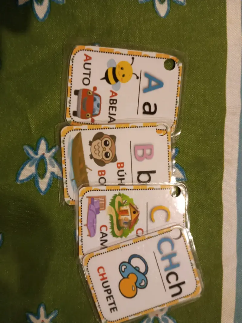 Tarjetas educativas de abecedario para niños - 3