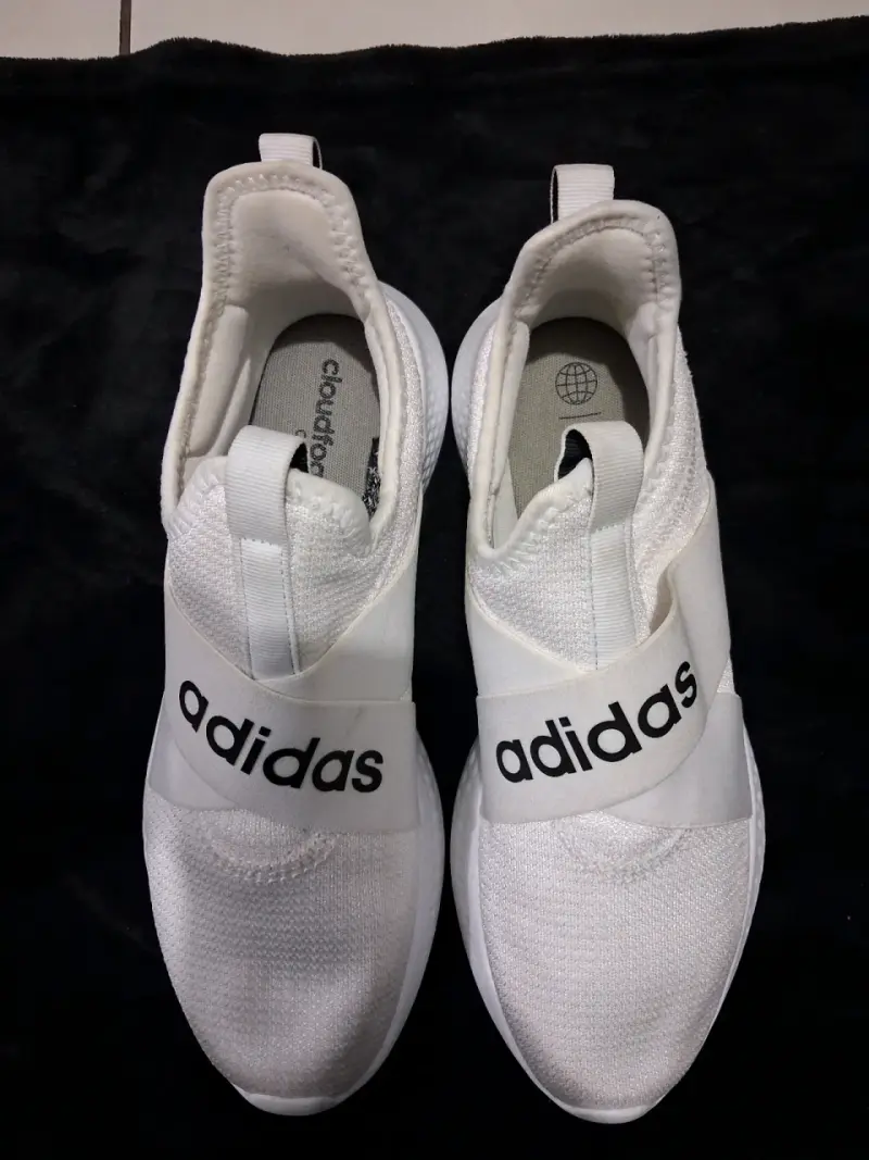 Zapatillas deportivas blancas Adidas Cloudfoam - 1