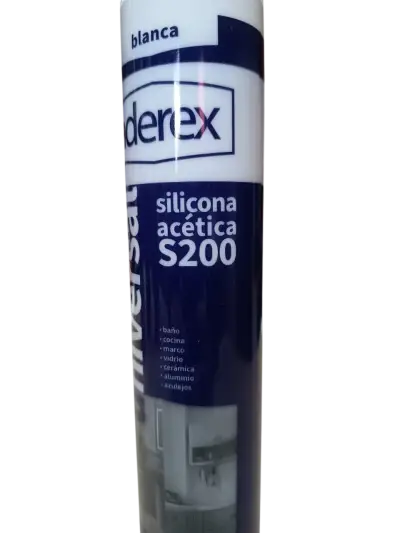 Pack 4 Siliconas Acetica Aderex 280ml - miniatura 2