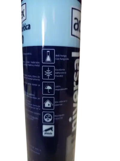 Pack 4 Siliconas Acetica Aderex 280ml - miniatura 4