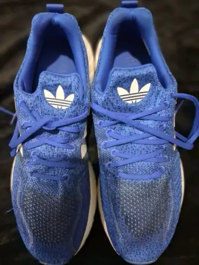 Zapatillas deportivas azules Adidas para hombre - miniatura 1