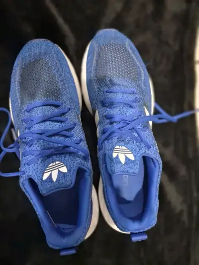 Zapatillas deportivas azules Adidas para hombre - miniatura 2