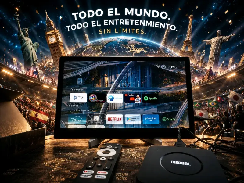 Reproductor de Streaming MECOOL con Control Remoto - 3