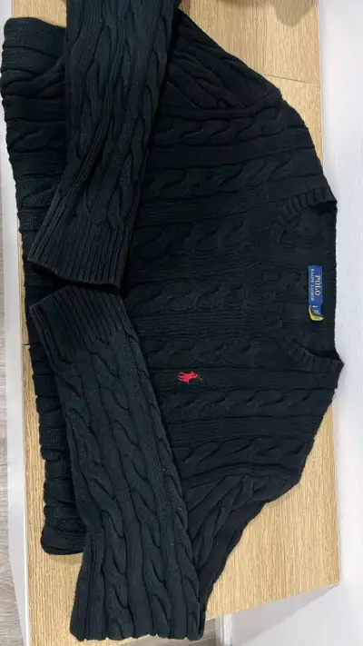 Suéter de lana negro Polo Ralph Lauren - miniatura 1