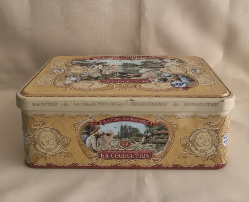 Lote 2 Cajas de Latas Decorativas de Coleccion - 3