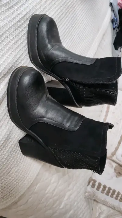Botines negros de tacón gotta - miniatura 2