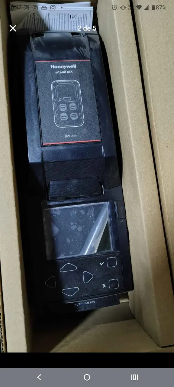Base de carga Honeywell IntelliDoX para BW Icon - 1