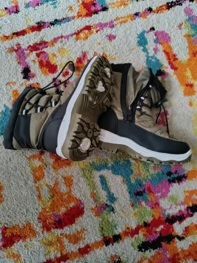Botas de invierno para nieve color beige - miniatura 2
