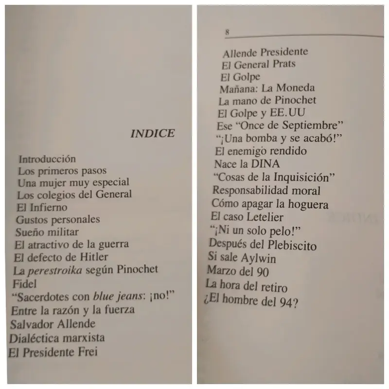 Libro Ego Sum Pinochet de Raquel Correa - 2