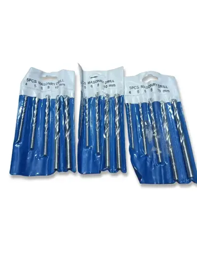 Pack 3 Sets Brocas para Concreto (15 uds) - miniatura 1