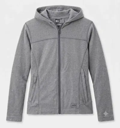 Polar REI Women's Fleece Hooded Talla S - miniatura 1