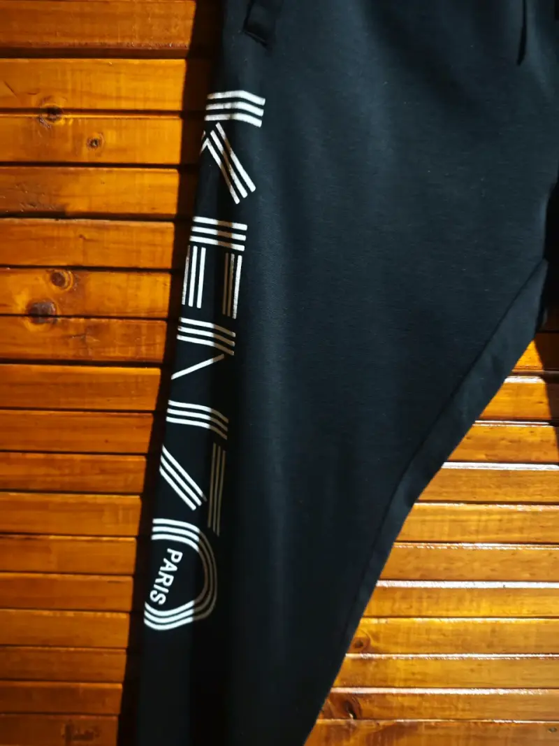 Buzo Kenzo negro con diseño de tigre talla XL - 3