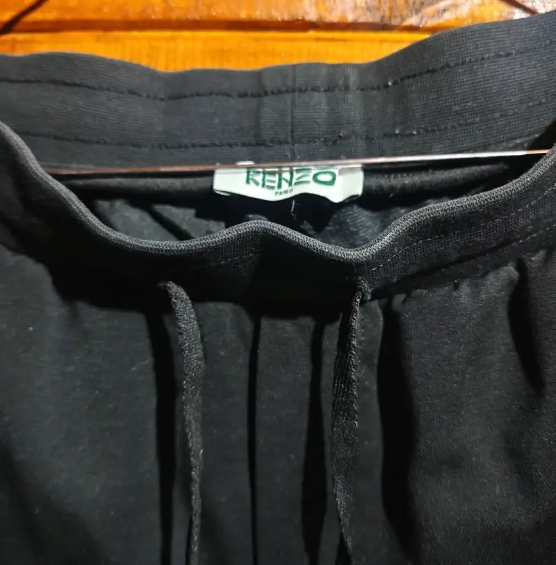 Buzo Kenzo negro con diseño de tigre talla XL - 5