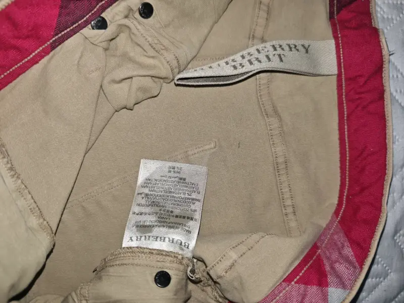 Pantalon burberry brit beige talla 48 buen estado - 3