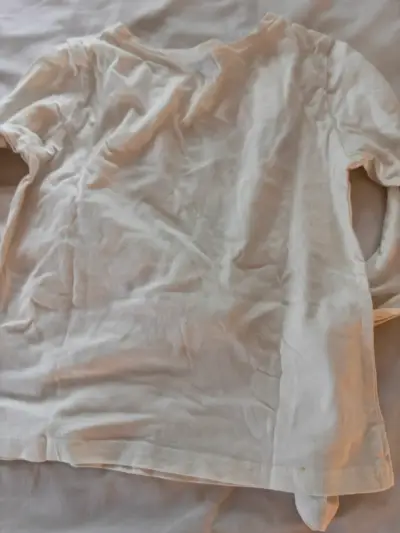 Polera blanca de algodón tall - miniatura 1