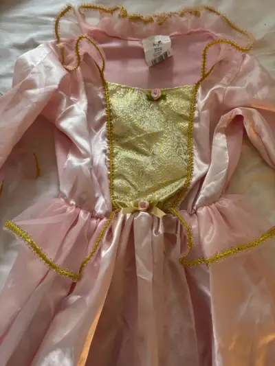 Disfraz de princesa rosa para niña - miniatura 3