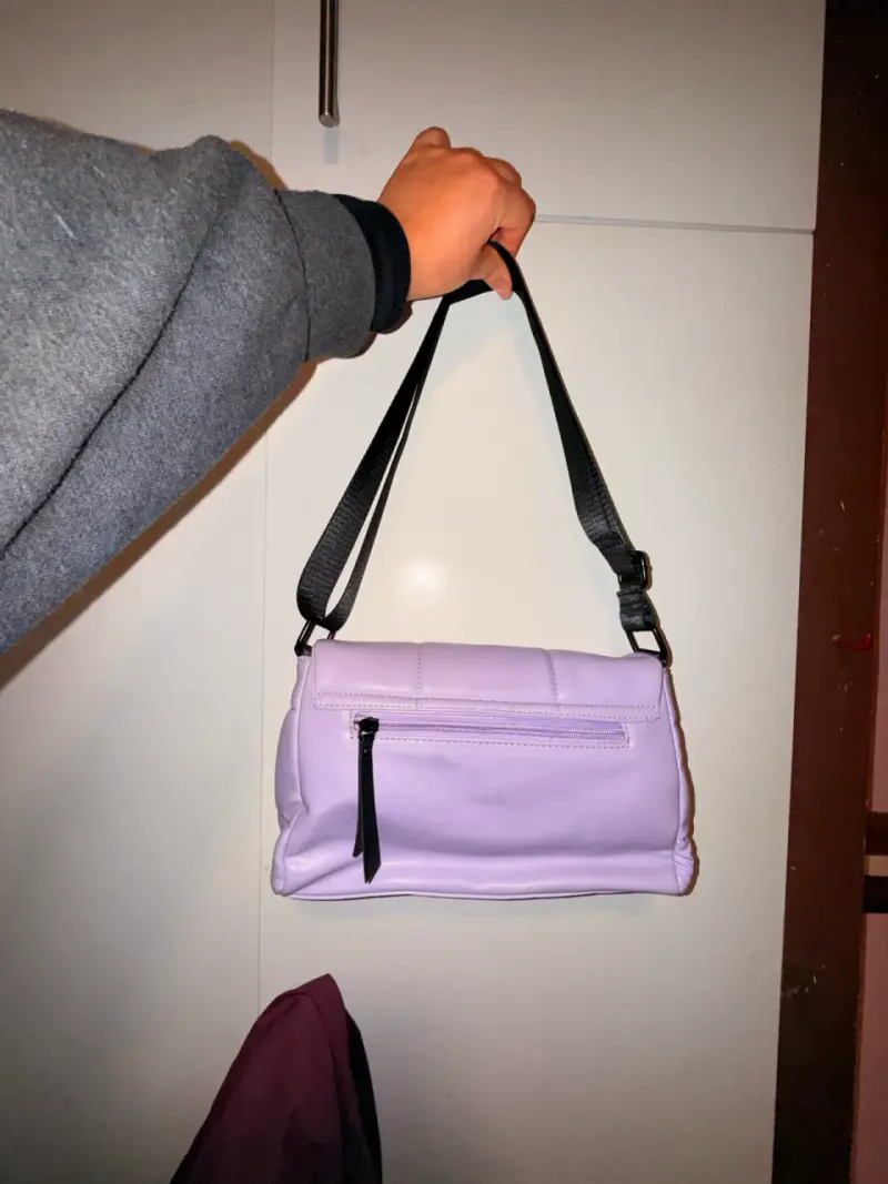Bolso cruzado lila Amphora elegante - 2