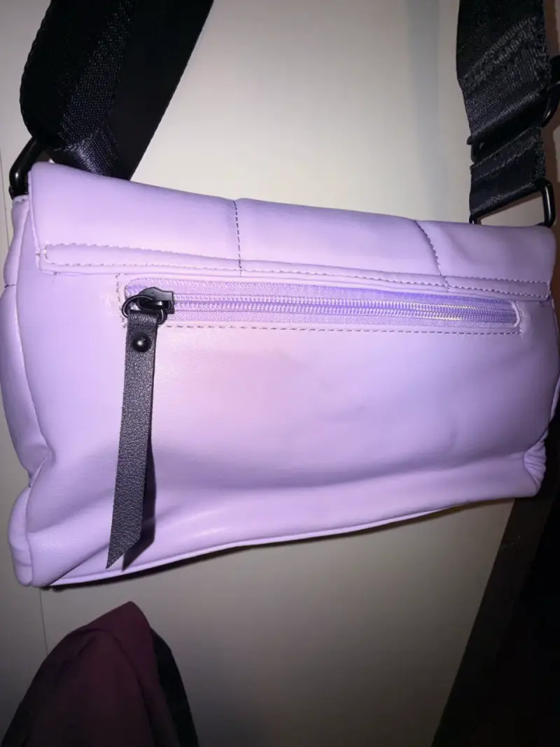 Bolso cruzado lila Amphora elegante - 3
