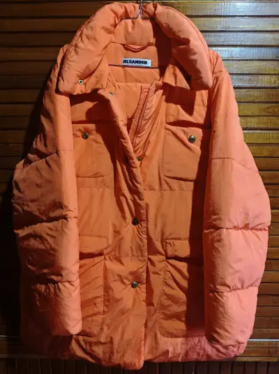 Parca plumas naranja Jil Sander archivo impecable - miniatura 1