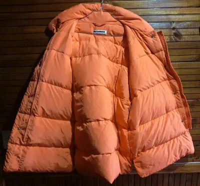 Parca plumas naranja Jil Sander archivo impecable - miniatura 3