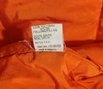 Parca plumas naranja Jil Sander archivo impecable - miniatura 6