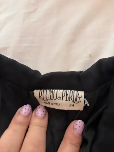 Blazer negro elegante Ritmo di Perla - miniatura 1