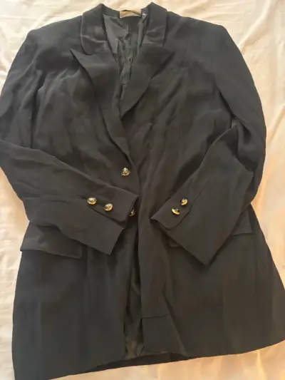 Blazer negro elegante Ritmo di Perla - miniatura 2