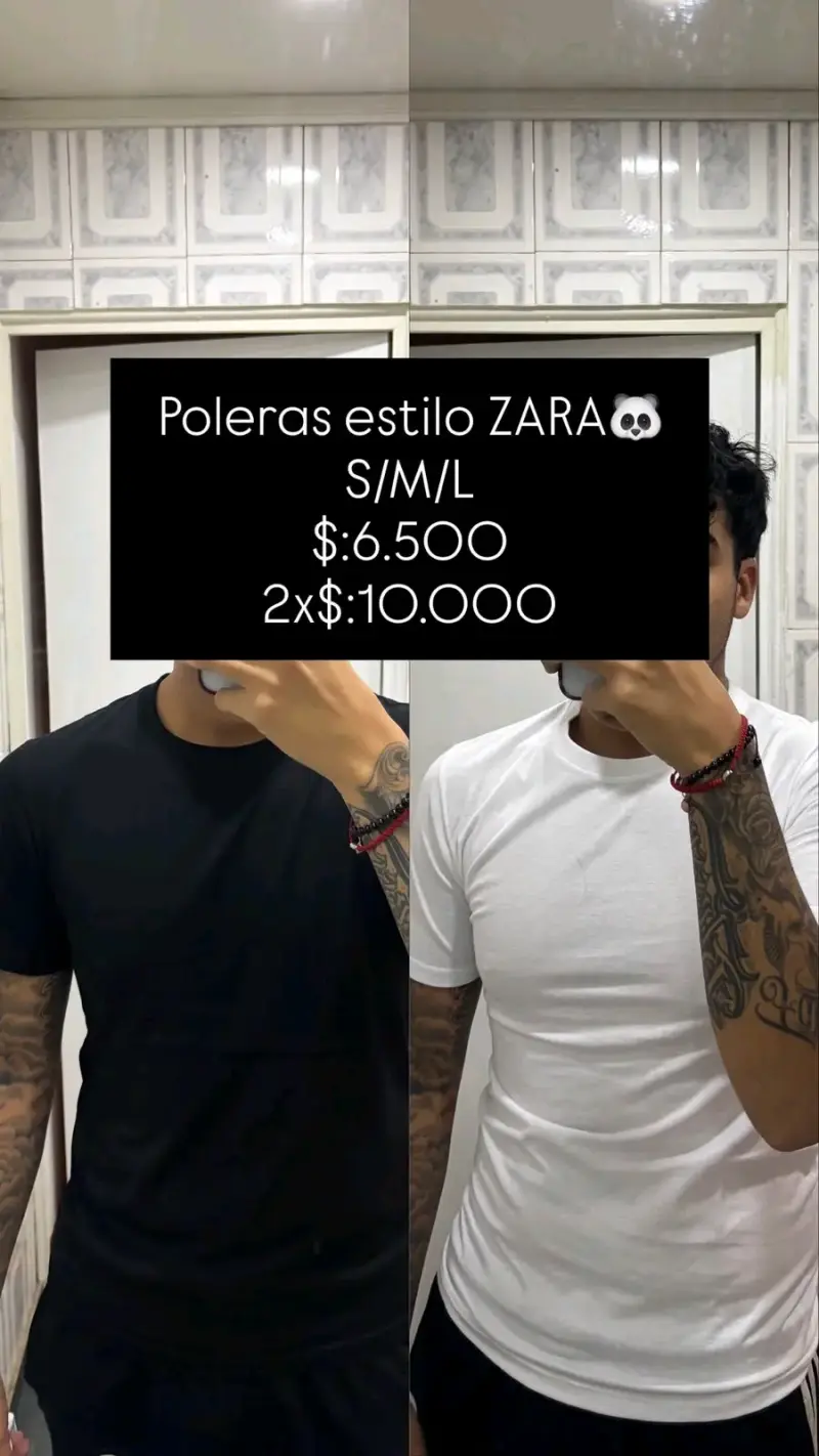 Poleras Dup Zara - 1