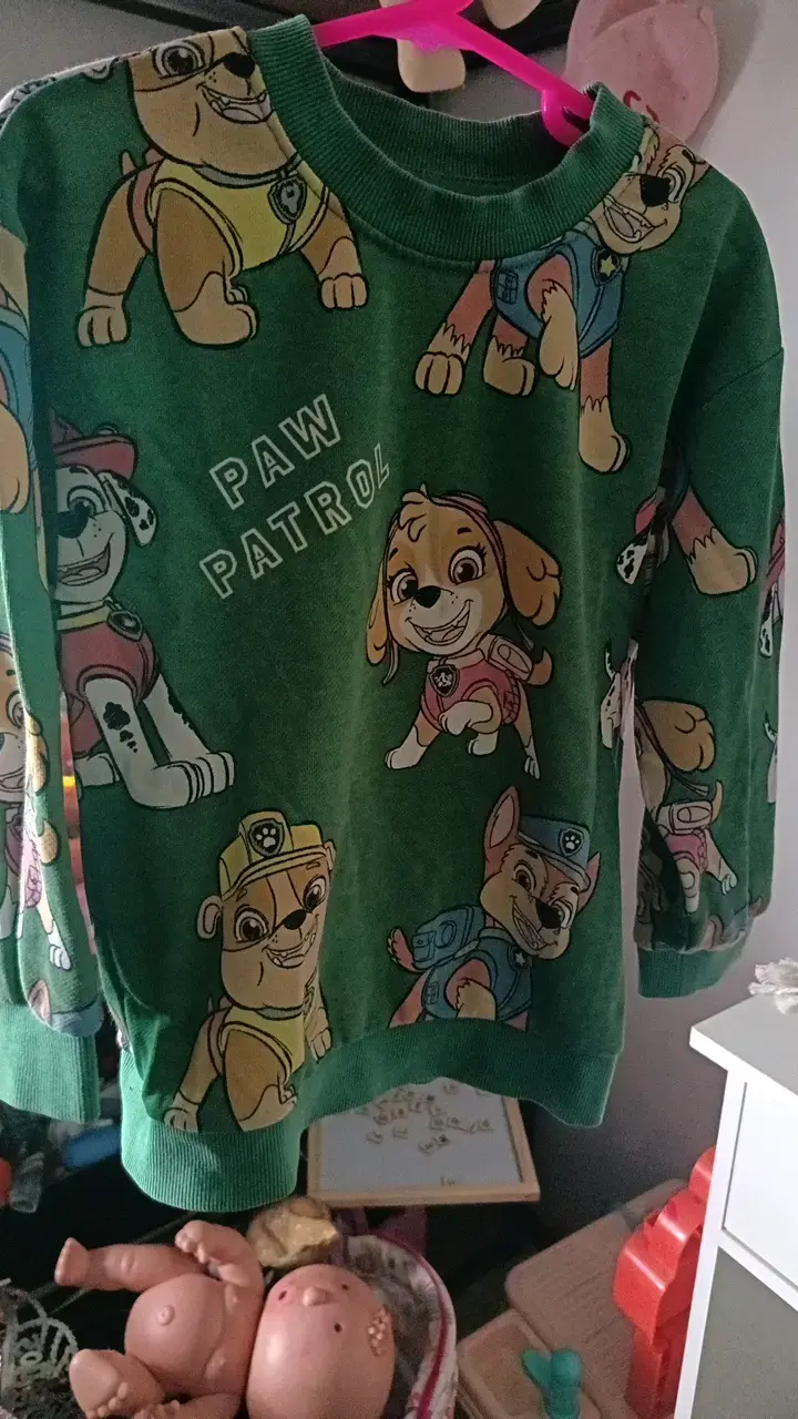Polerón infantil Paw Patrol verde - 1