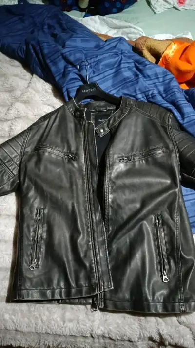 Chaqueta negra Pepe Jeans talla XL - miniatura 2