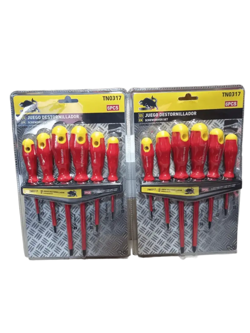Pack 2 Set Destornillador Aislado Toro - 1