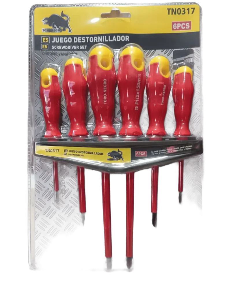 Pack 2 Set Destornillador Aislado Toro - 2