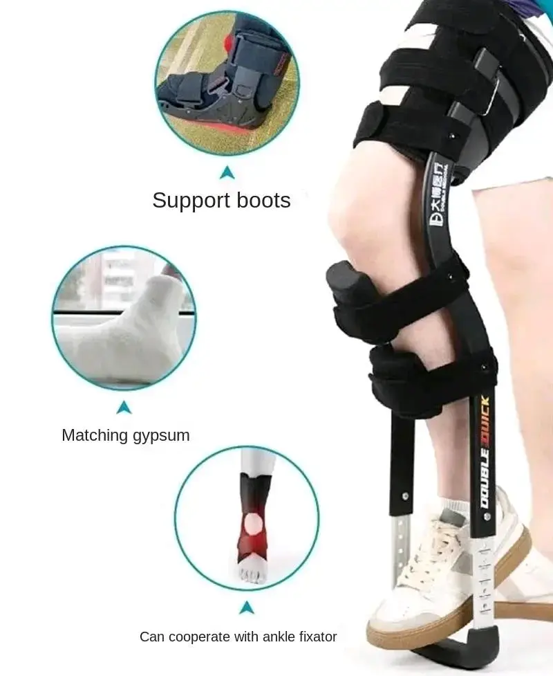Ortesis de pierna con soporte ajustable - 1