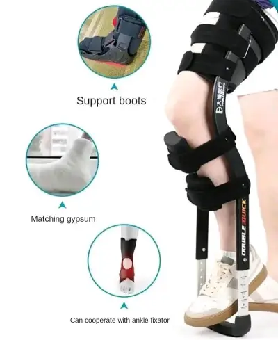 Ortesis de pierna con soporte ajustable - miniatura 1