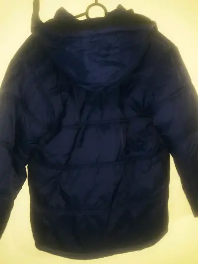 Chaqueta acolchada azul para niño talla 16 - miniatura 5