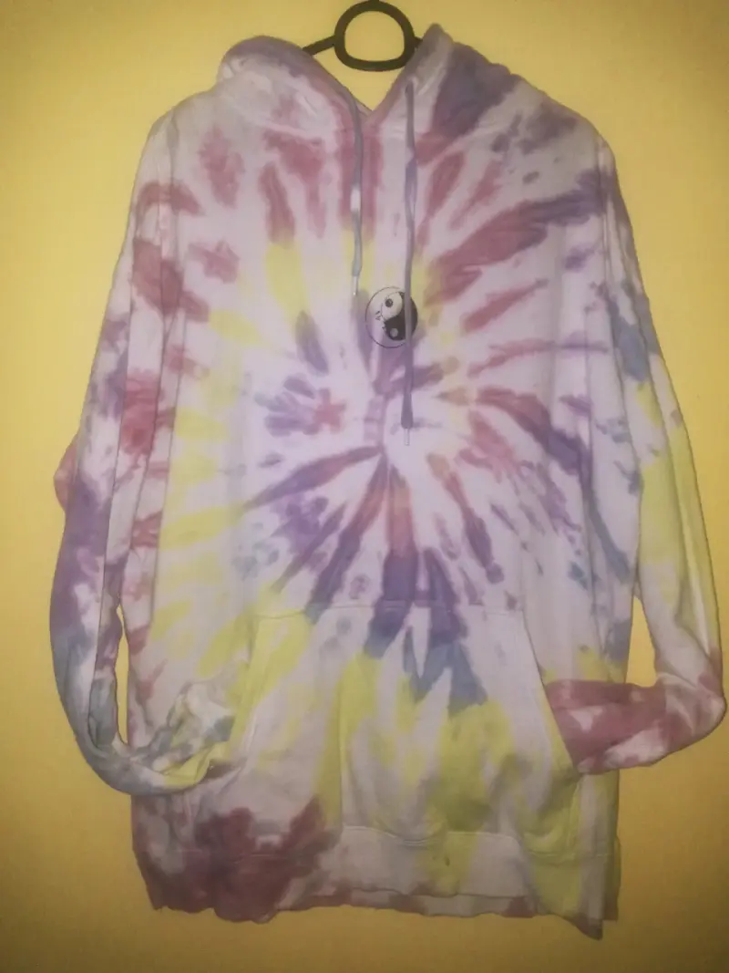 Polerón con capucha tie-dye Barbados - 2