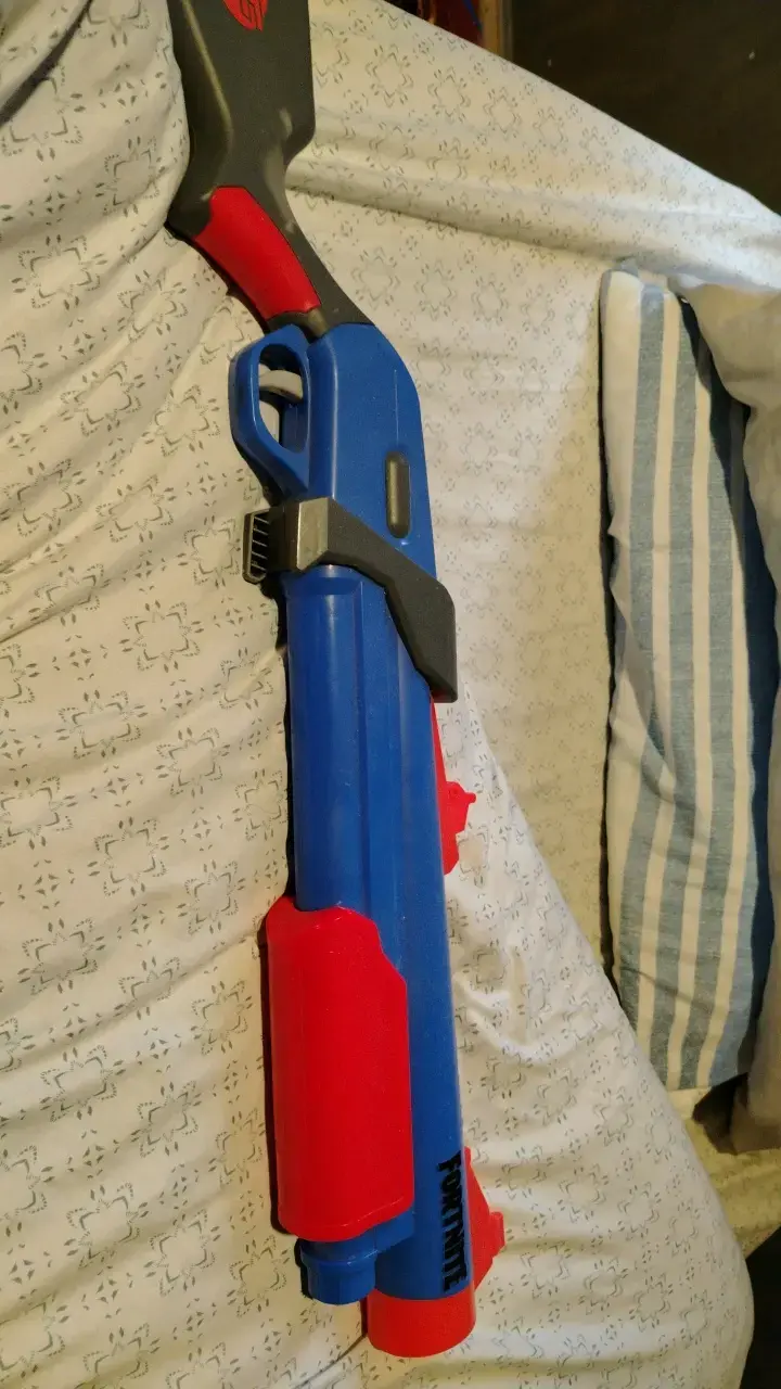 Lanzador de Juguete Fortnite Azul y Rojo - 1