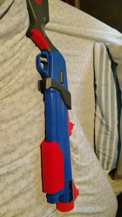 Lanzador de Juguete Fortnite Azul y Rojo - miniatura 1